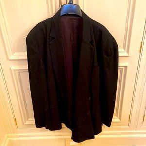 Men's black blazer